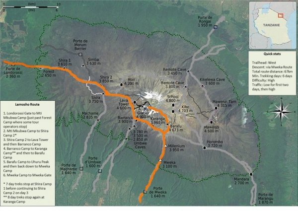 Lemosho-Route-Map Lemosho-Route-Map