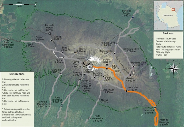 Marangu-Route-Map Marangu-Route-Map