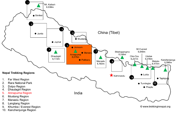annapurna-trek-map