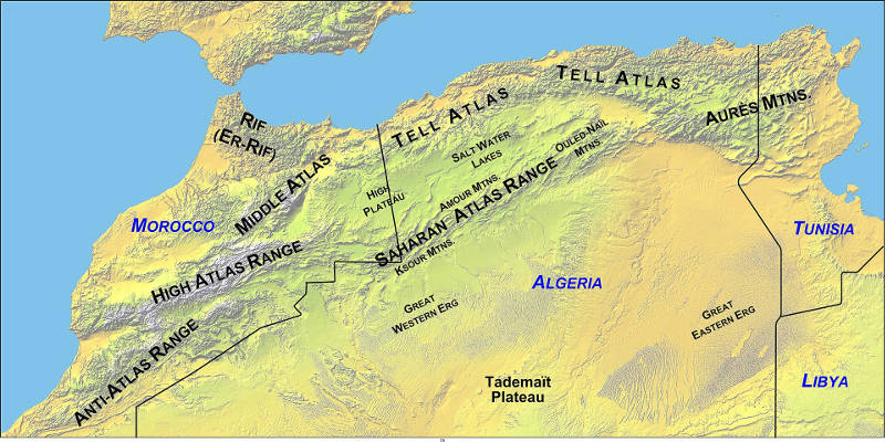 Atlas-Mountains-Map