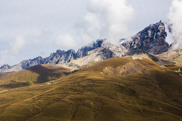 Mestia Mountains Caucasus