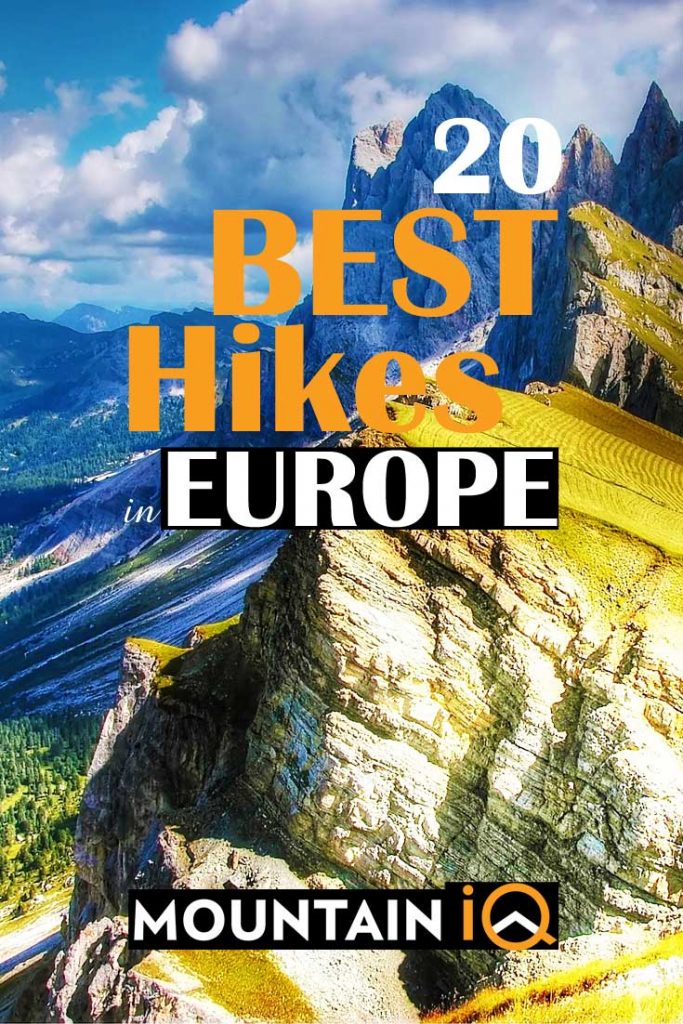 Best Hikes In Europe Definitive Guide (Find Your Perfect Hike)
