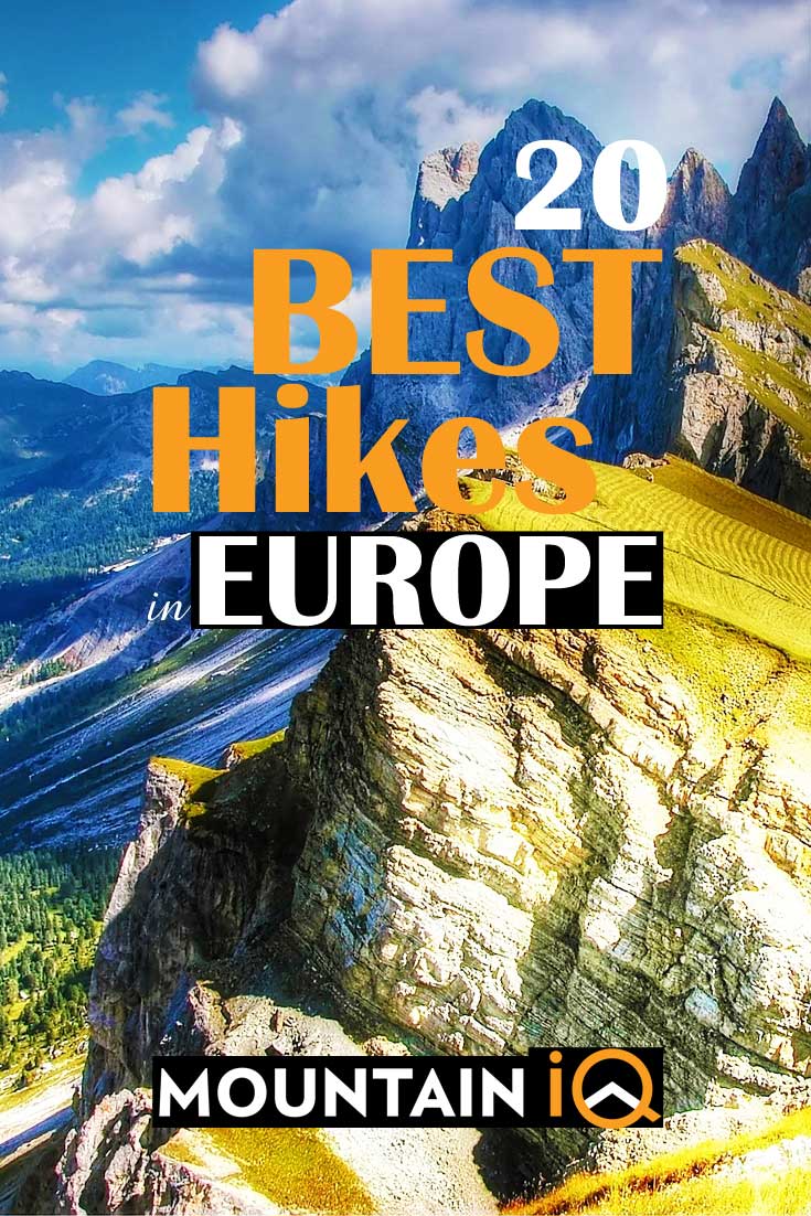 20 Best Hikes in Europe | The Definitive Guide (Find Your Perfect Hike)