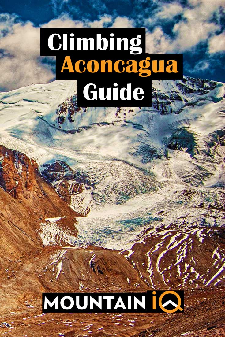 Aconcagua Paperback Book The Cheap Fast Free R.J A Climbing Guide by Secor 