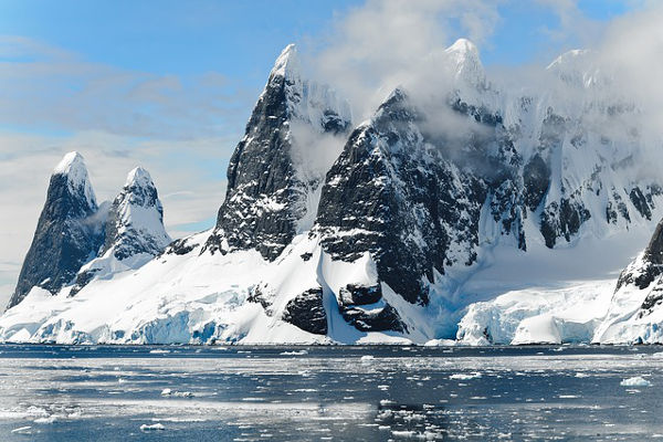 mountain ranges in antarctica