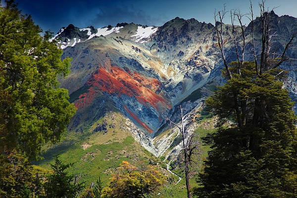 mountain ranges in south america