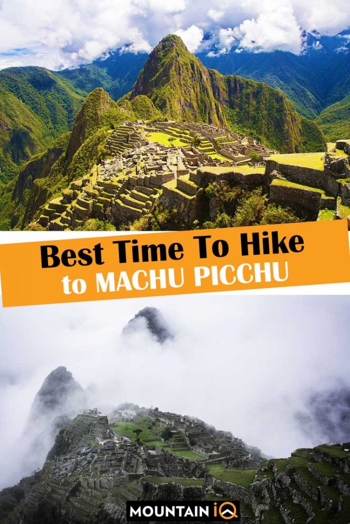 Best Time To Hike To Machu Picchu (Pro) Mountain IQ