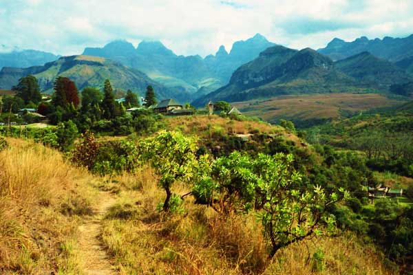 Cathedral Peak Trek in South Africa