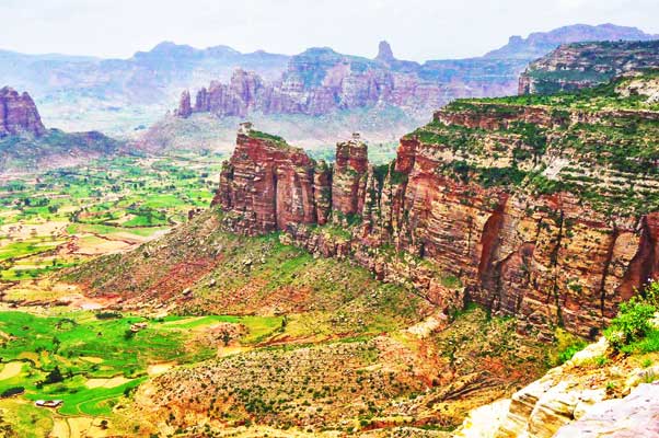 Gheralta Mountains Trail in Ethiopia
