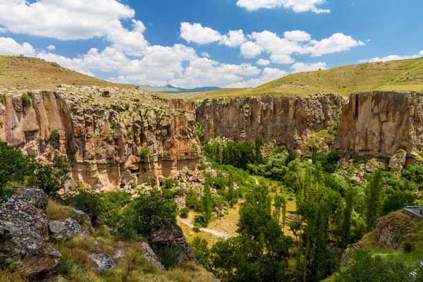 Ihlara Valley in Turkey