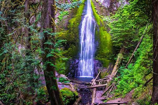 Marymere-Falls-Olympic-Park-USA-Washington