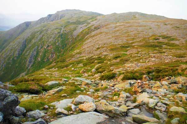 Reaching Tuckerman Ravine from above