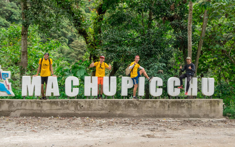machu picchu sign machu picchu sign
