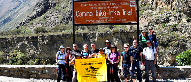 inca trail start inca trail start