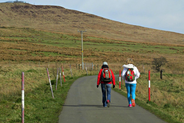 Divis Ridge ireland hikes