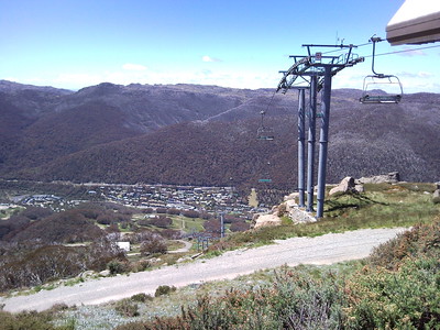 Thredbo chairlift, Hiking Mount Kosciuszco