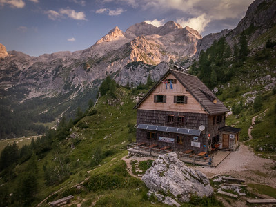 Mountain hut Triglav national park