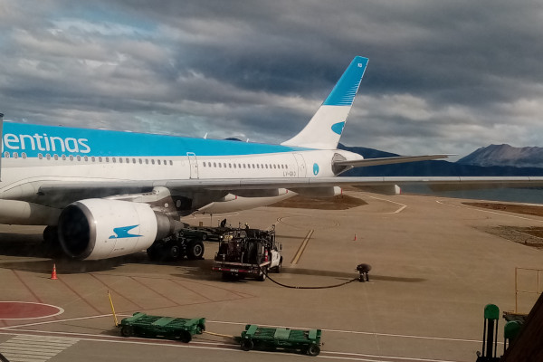 Airplane, Ushuaia, airports patagonia