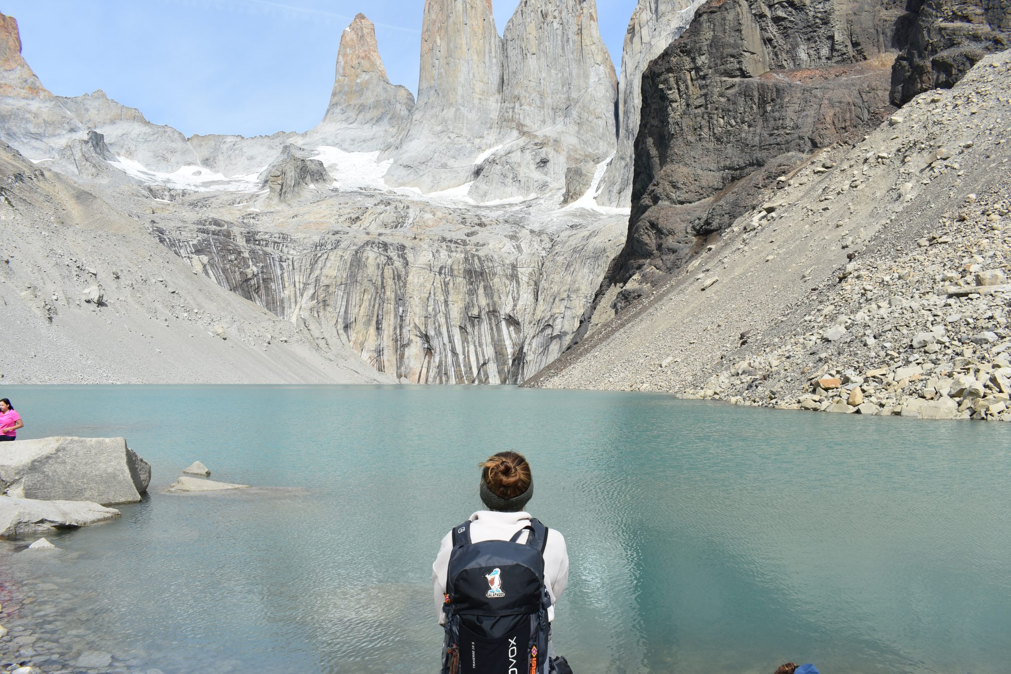 Torres Del Paine. Patagonia Base Torres Viewpoint