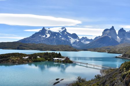 Pehoe Lake, Torres Del Paine National Park, Chile