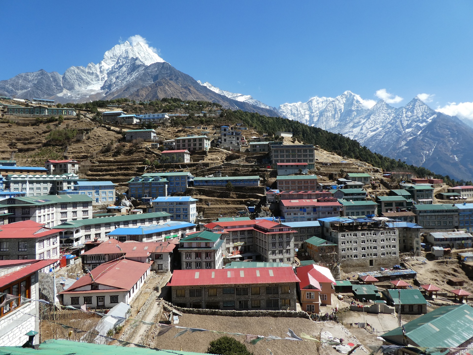 lukla everest base camp trek distance