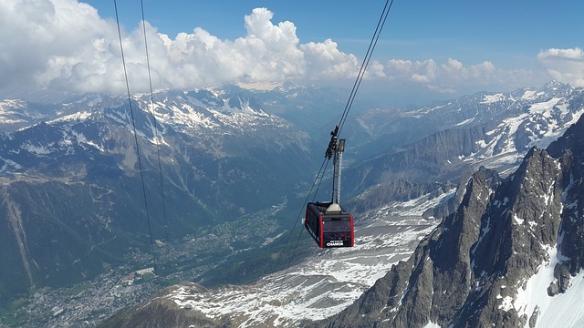 Chamonix cable car