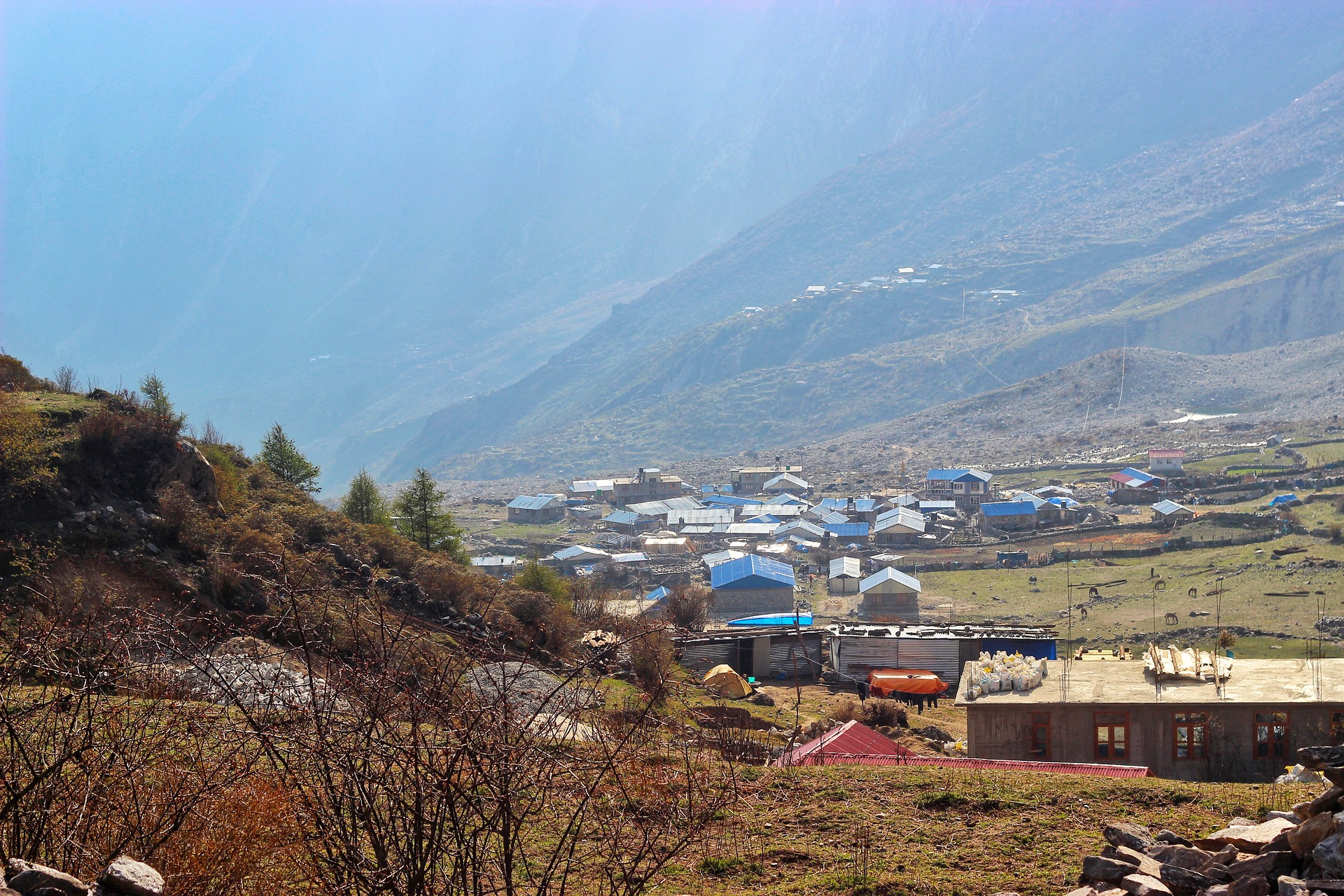 langtang valley trek distance