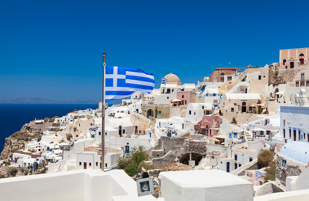Look Closely at Santorini's Volcanic Landscape